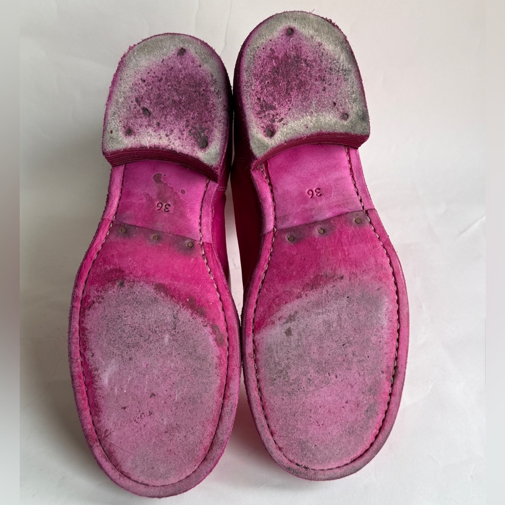 Guidi made in Italy pink leather boots - Picture 10 of 16